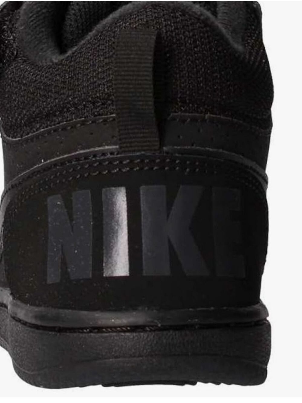 Nike Black High Top Sneakers US 12C Velcro - Picture 11 of 17